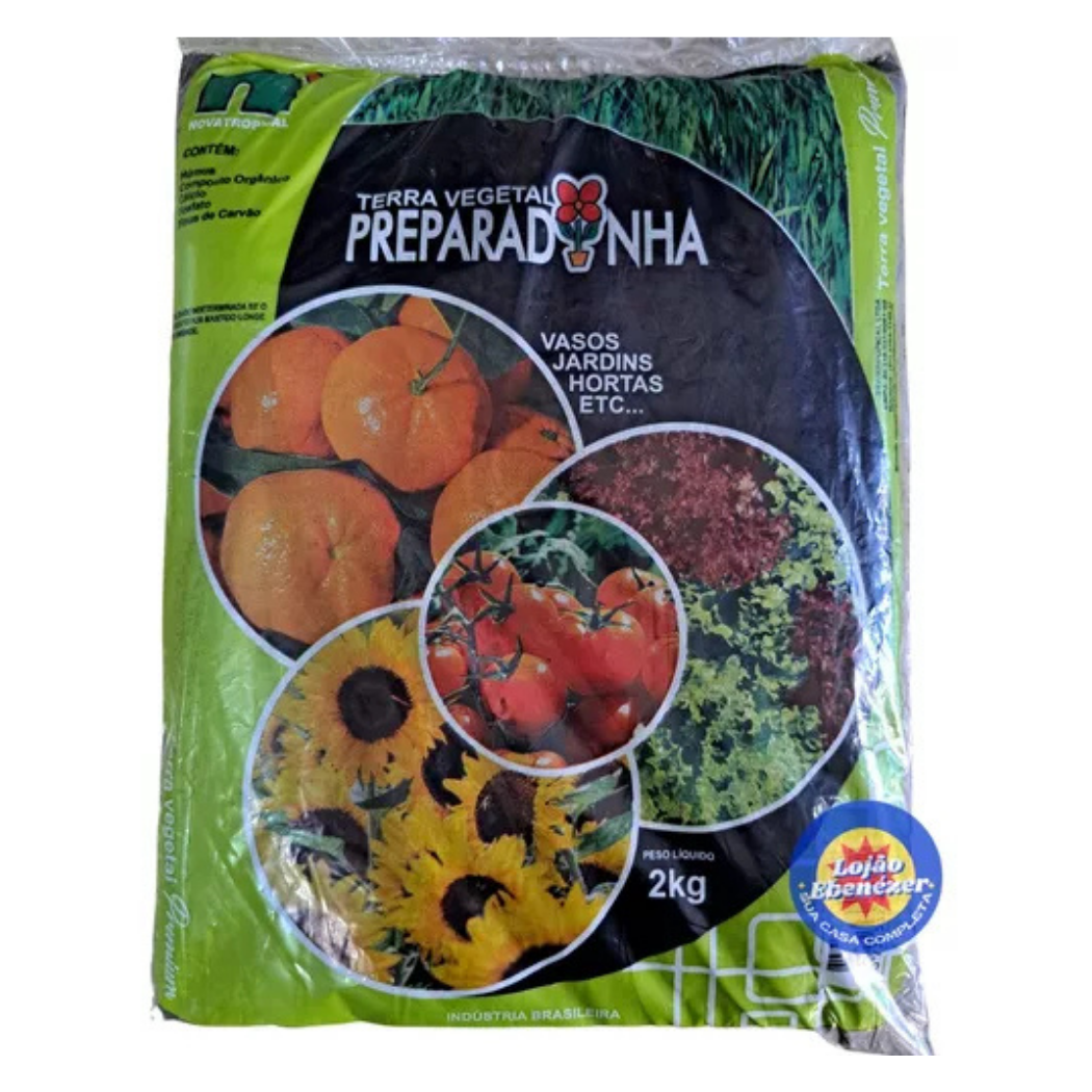 Terra Vegetal Preparadinha Nova Tropical