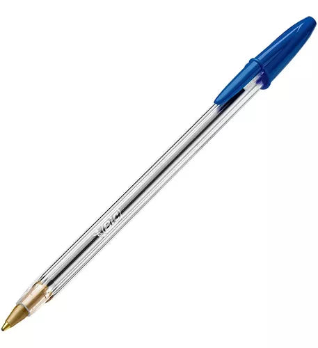 Caneta Bic Cristal Esferográfica Clássica Dura Mais