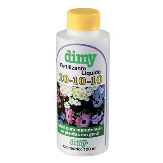 Fertilizante NPK 10-10-10 Dimy liquido concentrado rende 12L