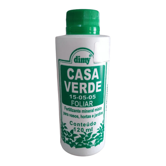 Fertilizante Casa Verde Foliar 15-05-05 120ml Dimy