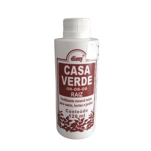 Fertilizante Casa Verde Raiz 08-08-08 120ml Dimy