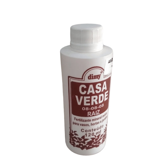 Fertilizante Casa Verde Raiz 08-08-08 120ml Dimy