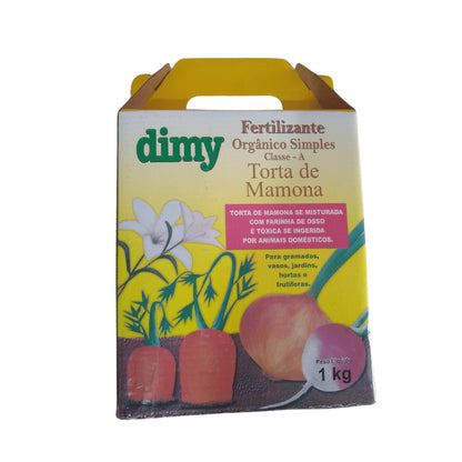 Fertilizante Torta de Mamona 1kg Dimy