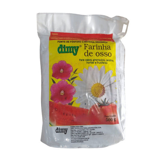 Farinha de Osso Fertilizante 500g Dimy